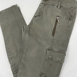 Zara slim fit jeans green size 6